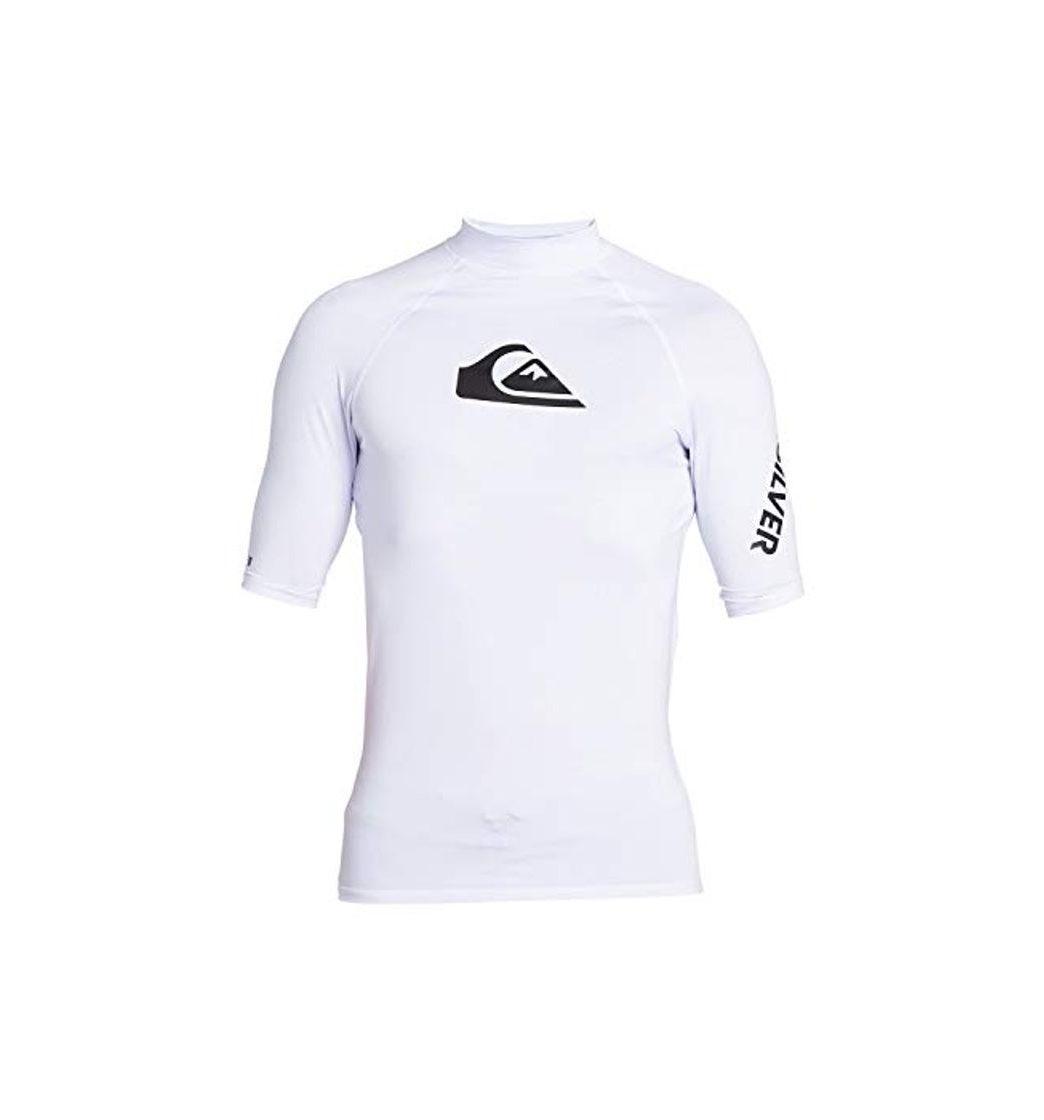 Social Quiksilver All Time - Licra De Manga Corta con Protección Solar UPF