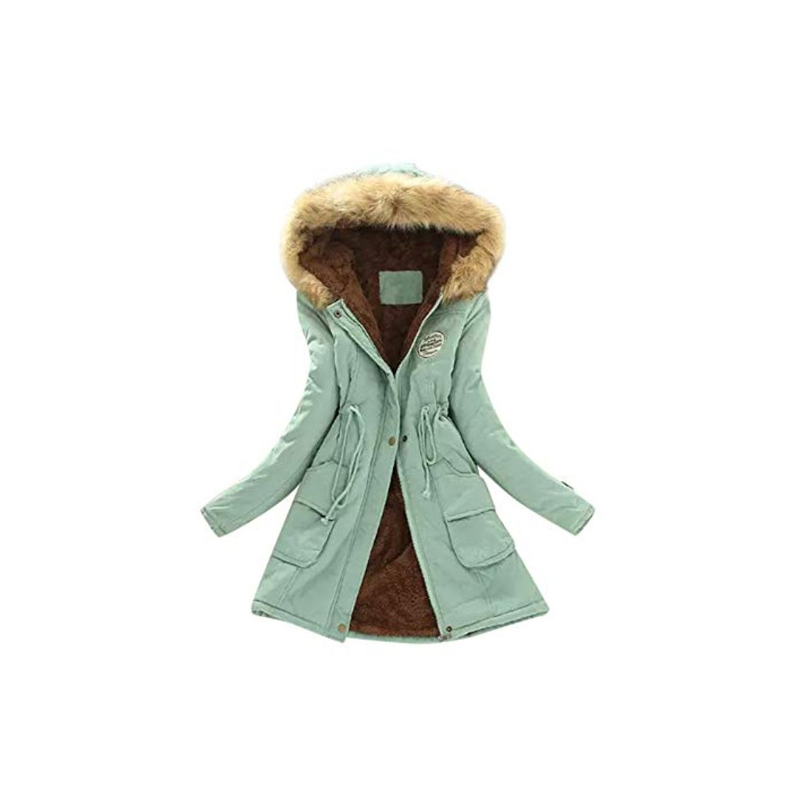 Moda Overdose Chaqueta con Capucha Larga del Cuello De Piel De Las Mujeres Caliente Mejor Vender Nueva 2020 Parka De Invierno Outwear