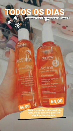 ACTINE SABONETE LÍQUIDO  SKINCARE 