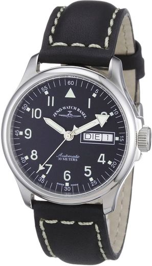 Zeno Watch Basel Pilot Basic 12836DD-f2 - Reloj Unisex automático