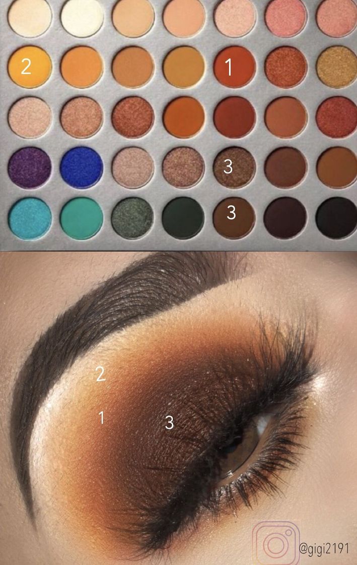 Moda Sombras/ eyeshadow jacklyn hill