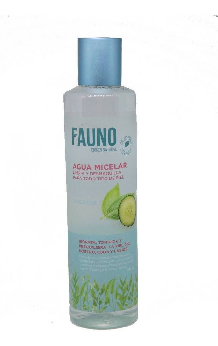 Moda Agua miselar fauno