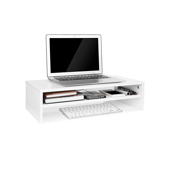 Electronics Homfa Soporte de Monitor Elevador de Pantalla Organizador para Escritorio Ordenador con