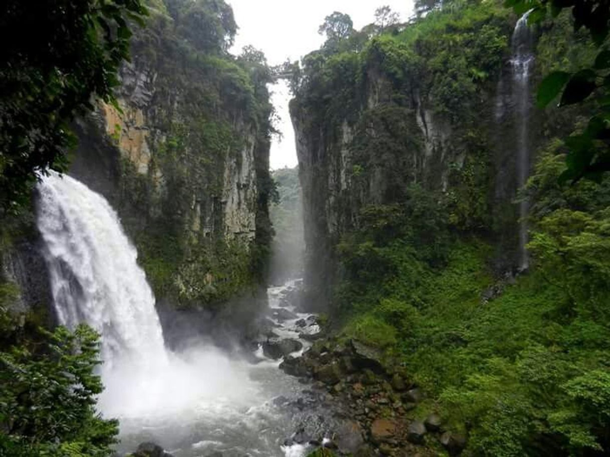 Lugar Cascada de Texolo