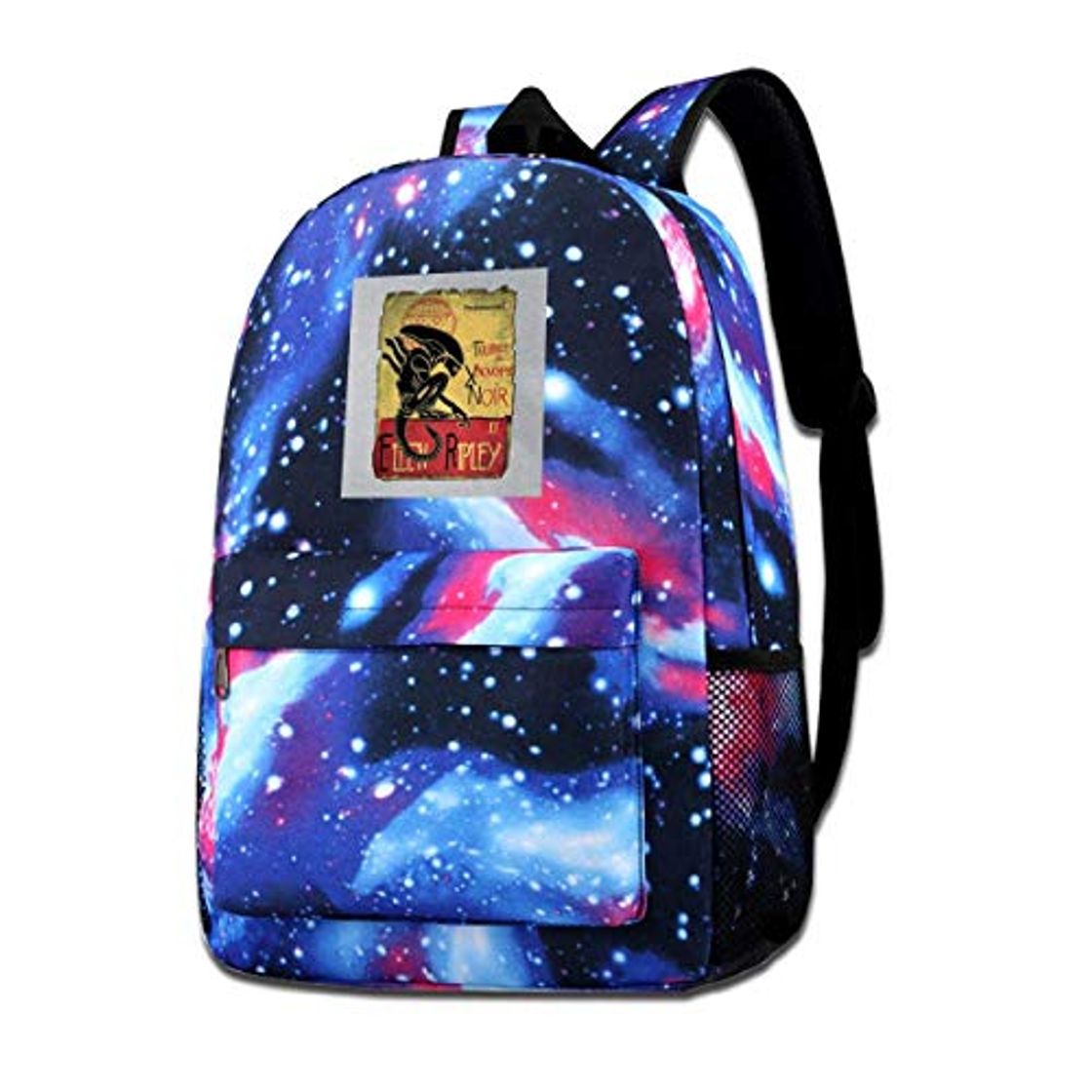 Moda SFGHM Galaxy Impreso Hombros Bolsa Tournee Du Xenomorphe Noir D Ellen Ripley Alien Fashion Casual Star Sky Mochila para niños y niñas