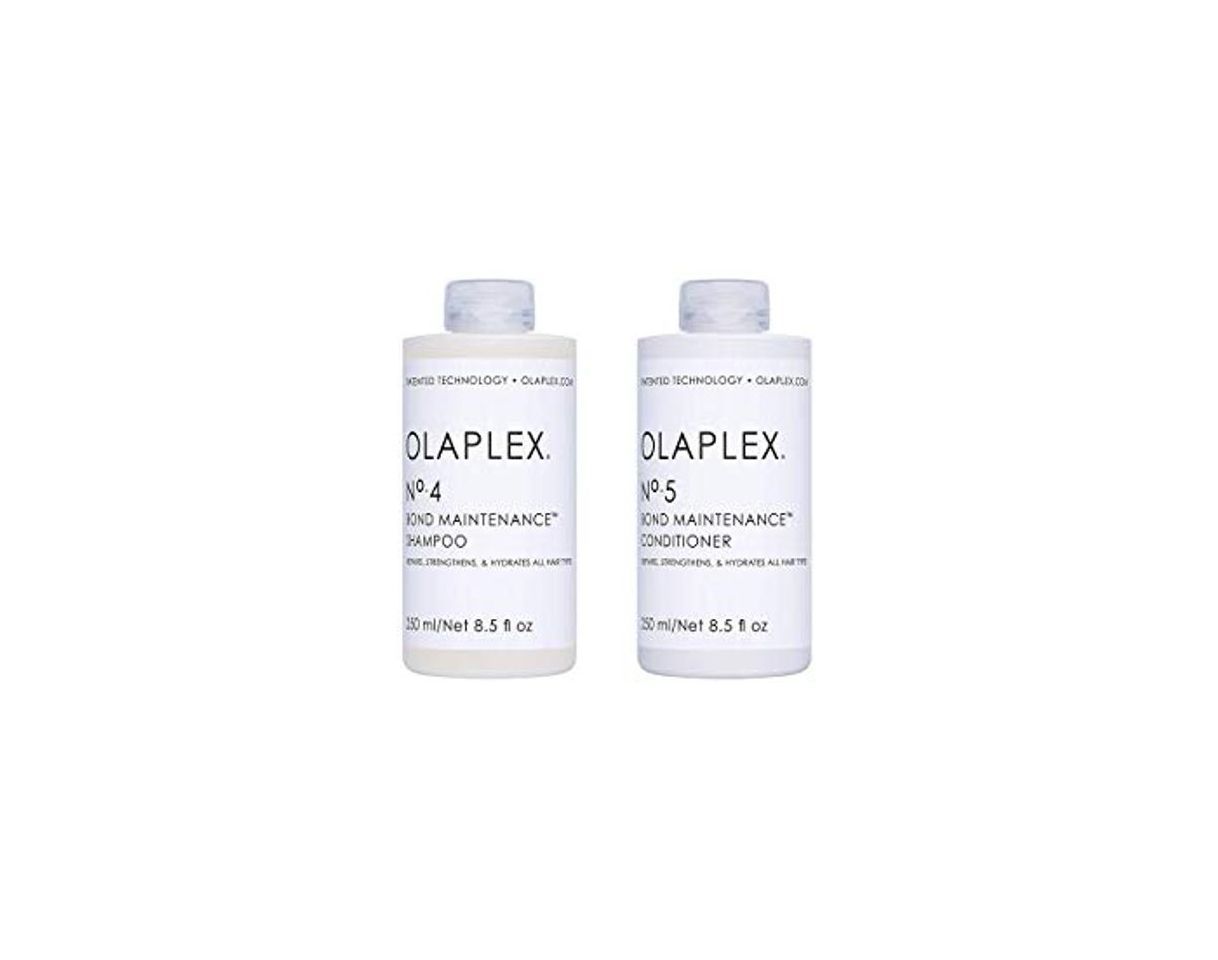 Champú y acondicionador Olaplex Nº 4 y 5 Bond Maintenance