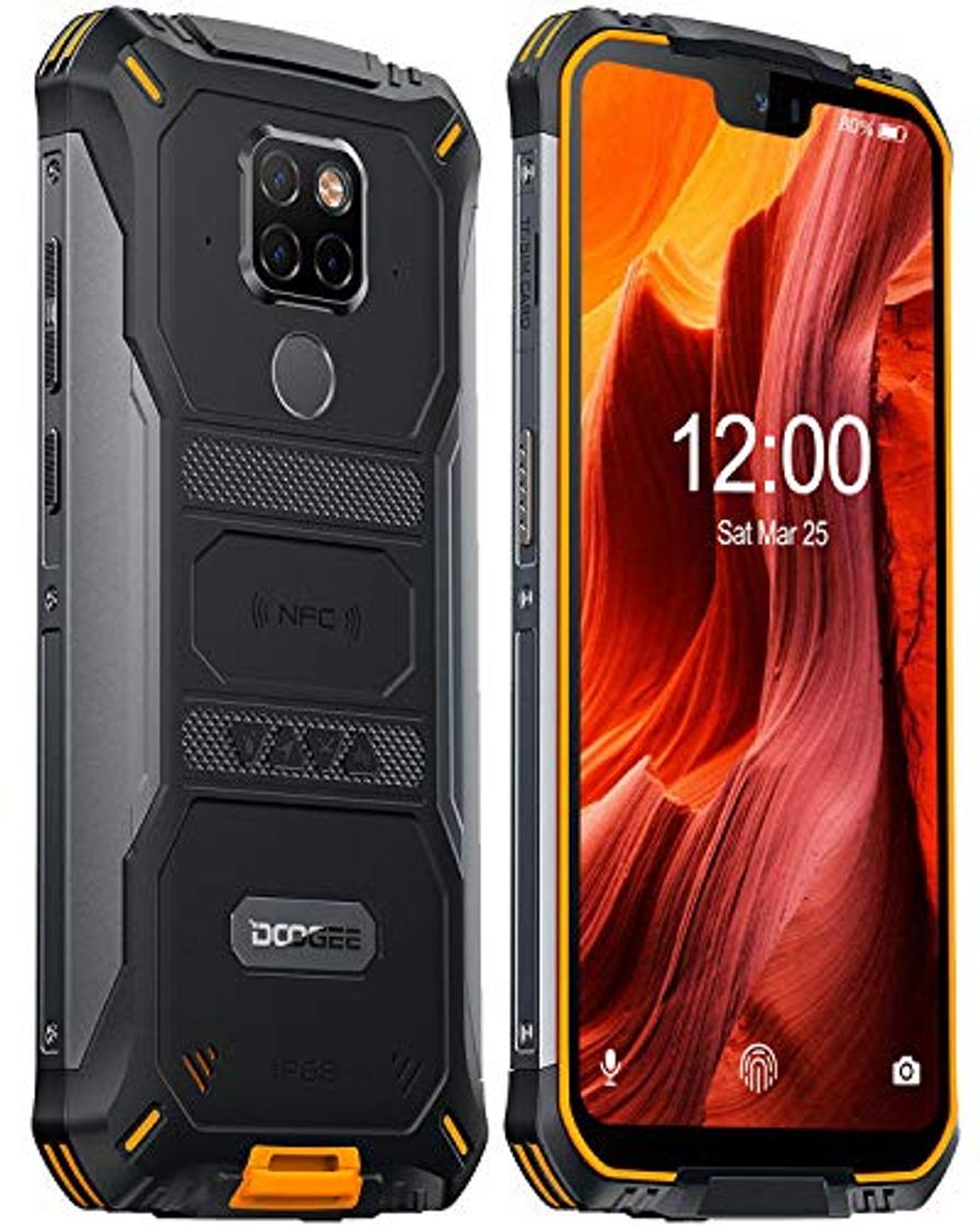 Social DOOGEE S68 Pro Teléfono Móvil Libre Resistente, Helio P70 Octa Core 6GB