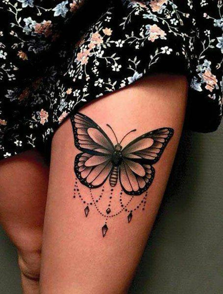 Fashion Tatuagens de borboletas 