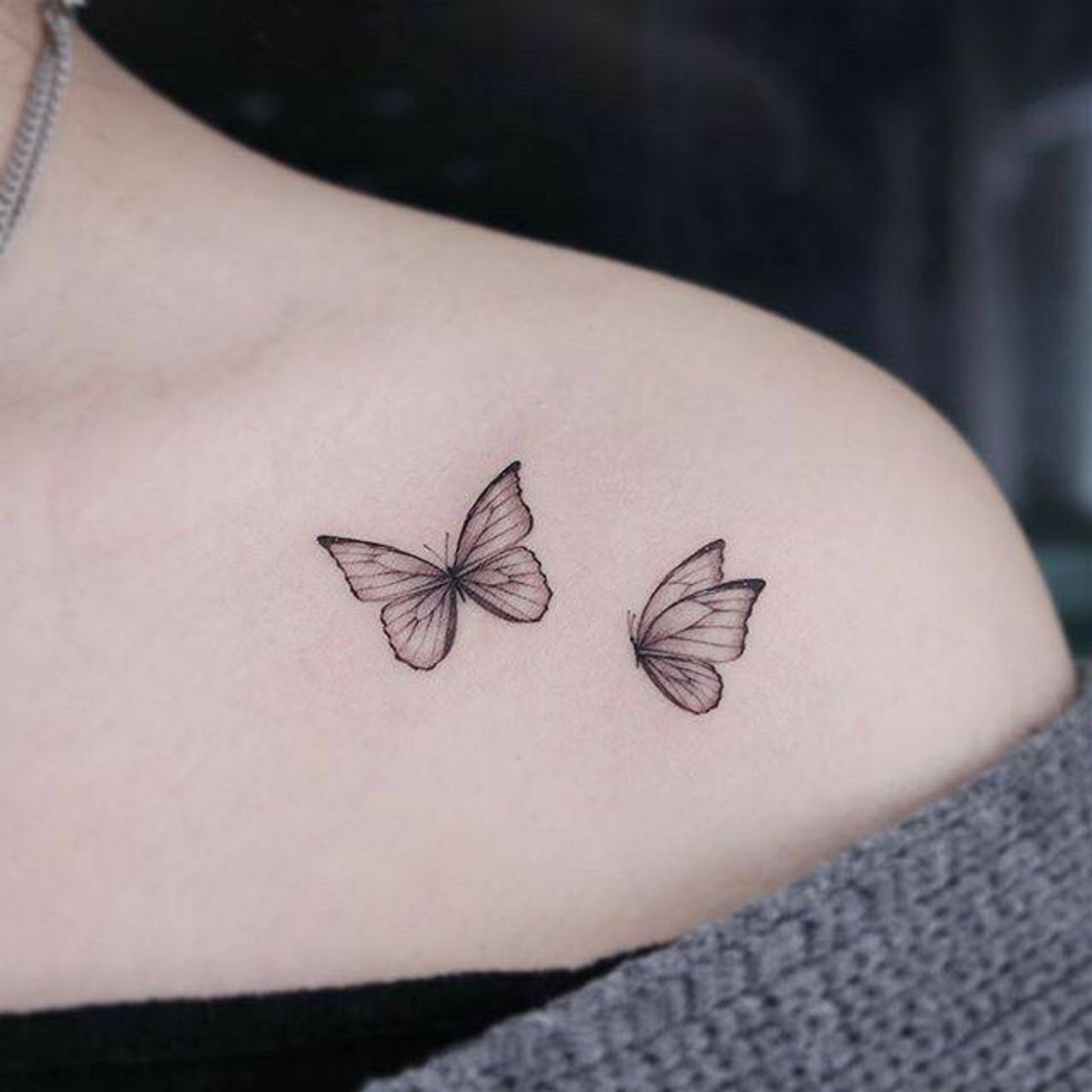 Fashion Tatuagens de borboletas 