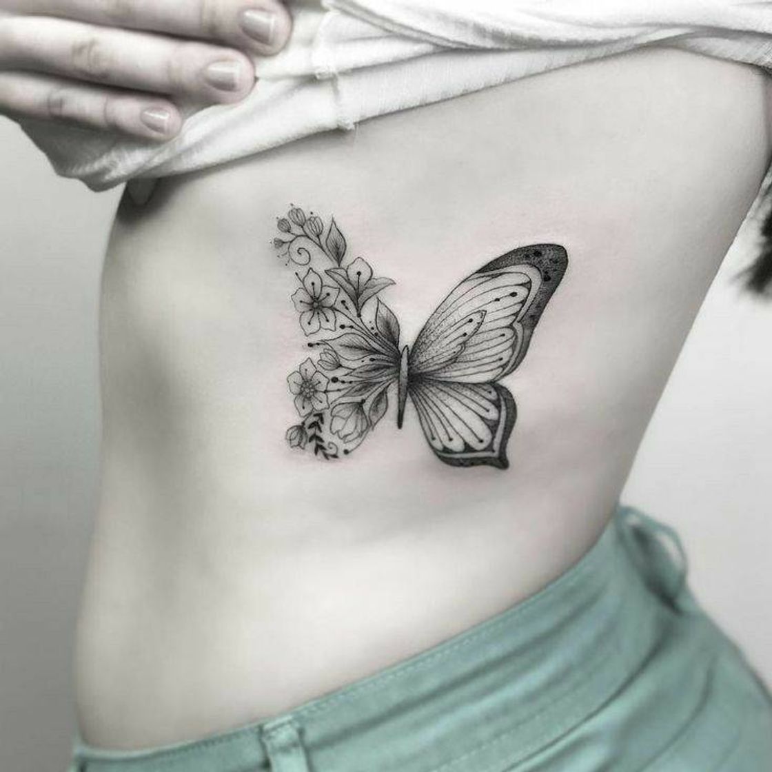 Fashion tatuagens de borboletas 