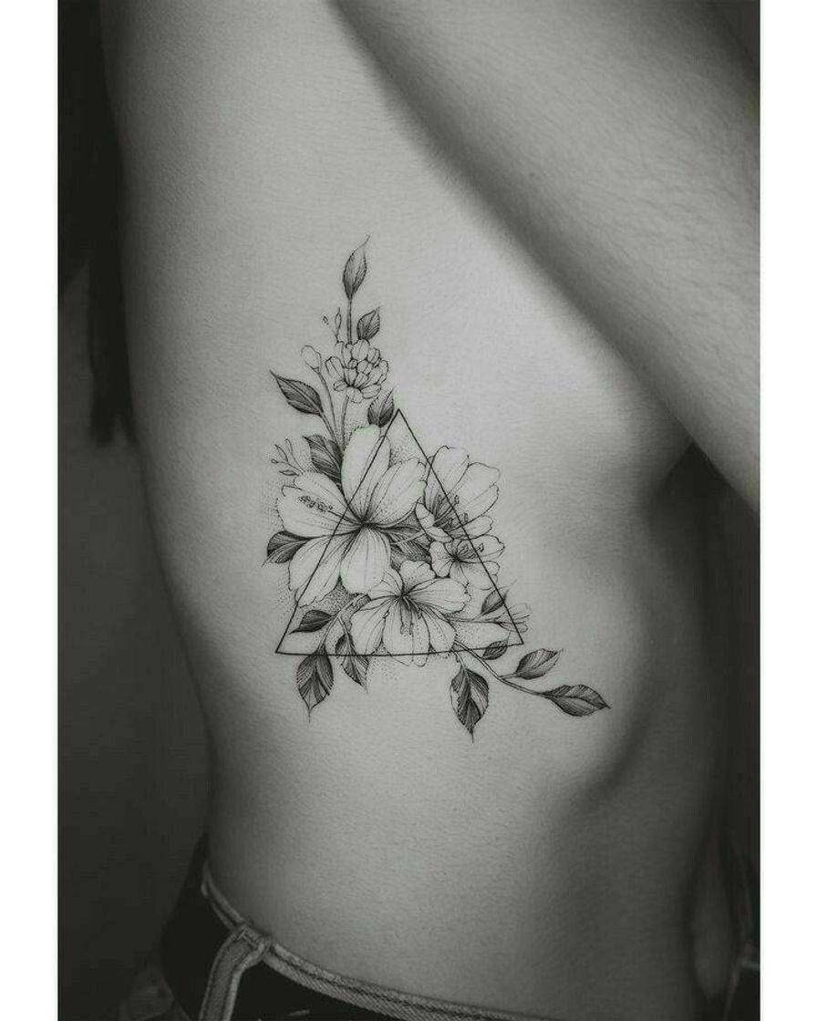 Fashion Tattoo de flores 