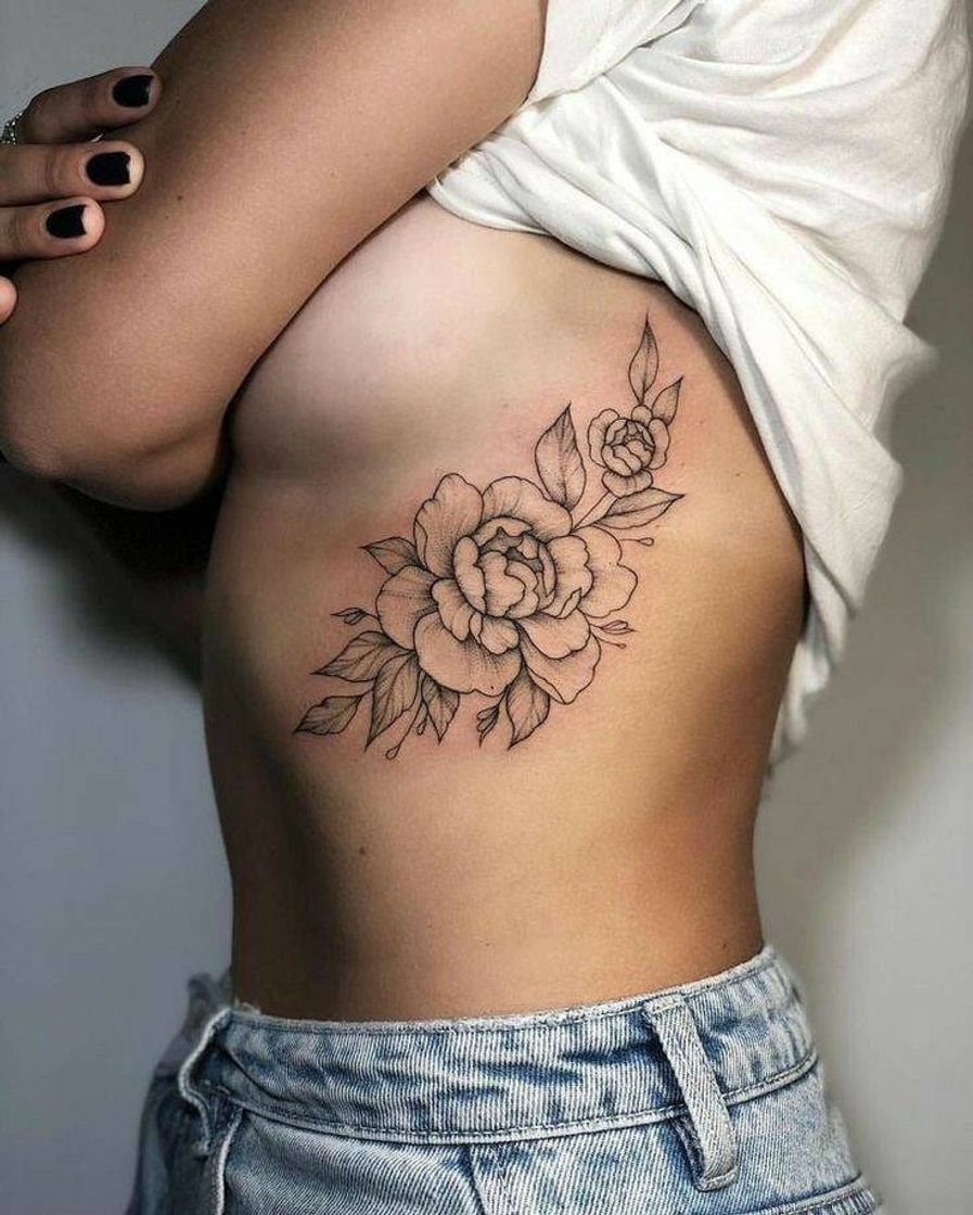 Fashion Tattoo de flores 