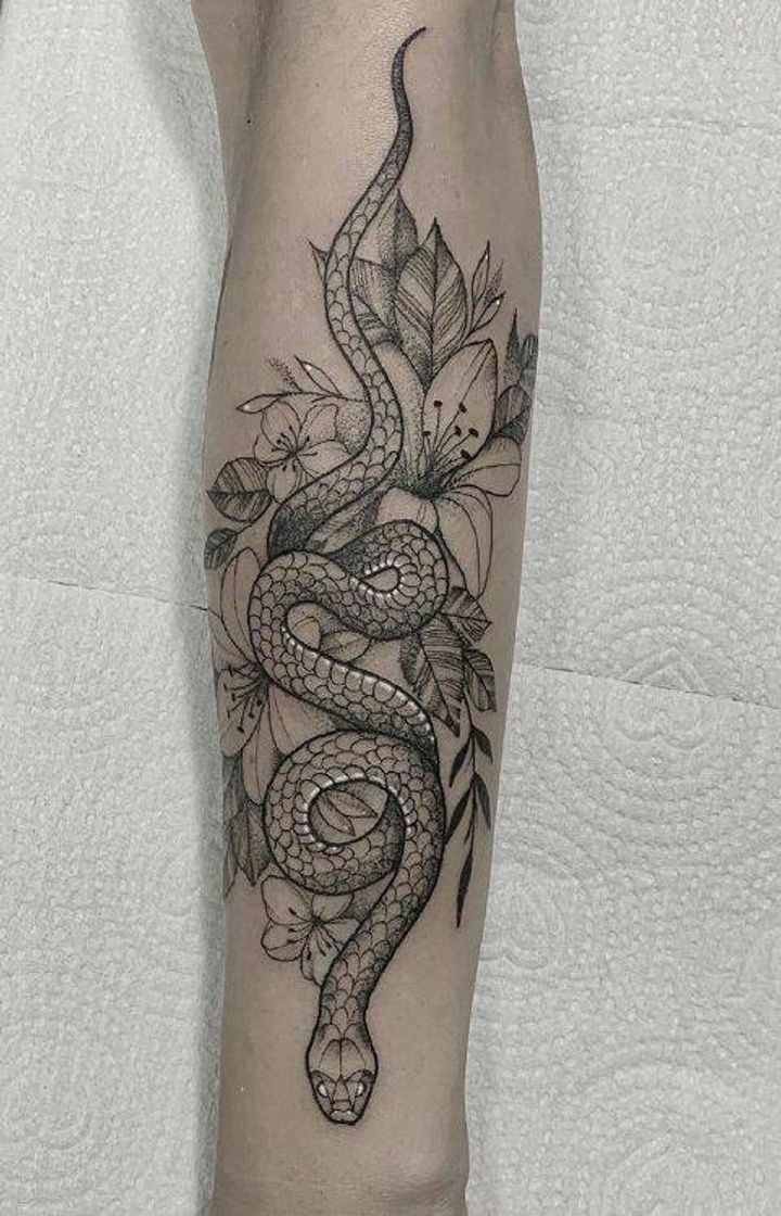 Fashion Tattoo de cobra