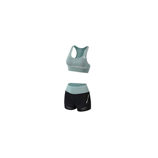 Kaiyei Conjunto Deportivo Mujer Fitness 2 Piezas Sujetador