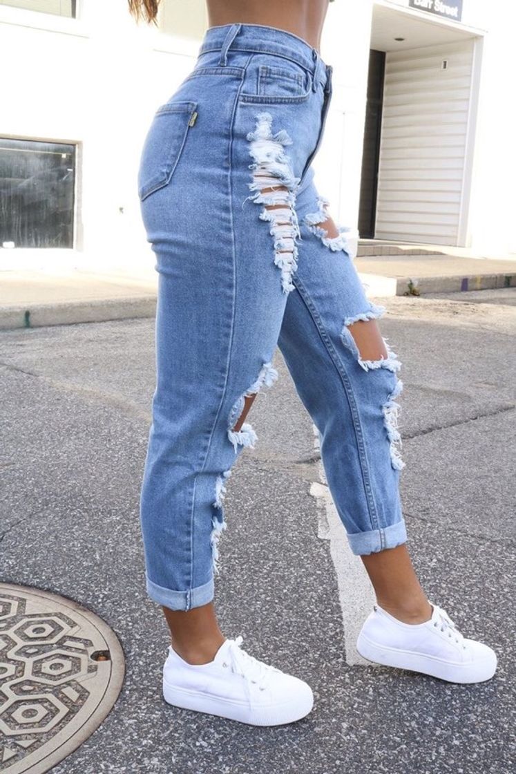 Fashion Ripped jeans