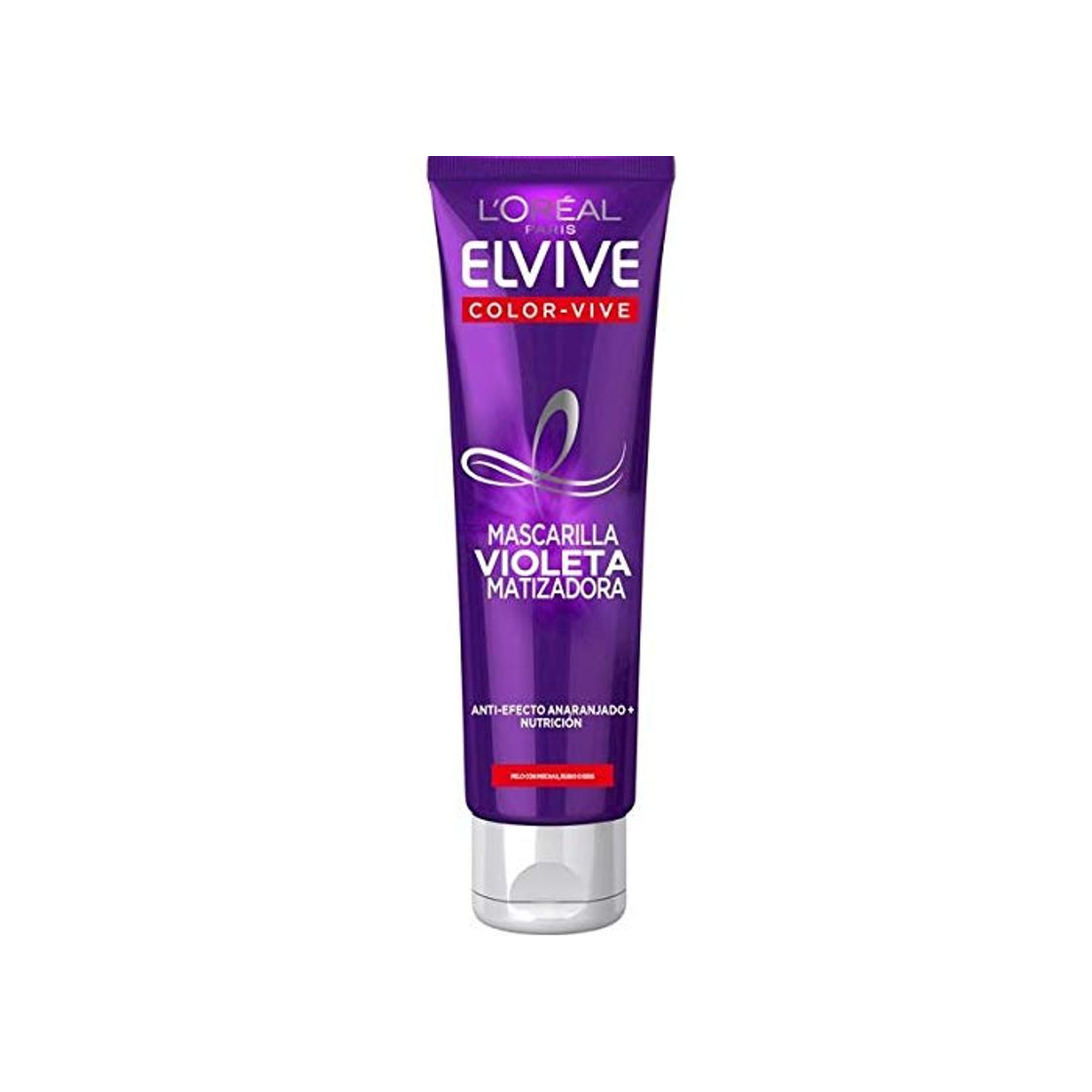 Social L'Oréal Paris Elvive Color Vive Mascarilla Violeta Matizadora para el Pelo con