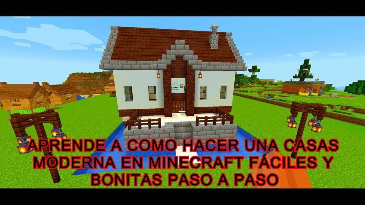 Moda COMO HACER una CASA MODERNA en minecraft SURVIVAL sin mods