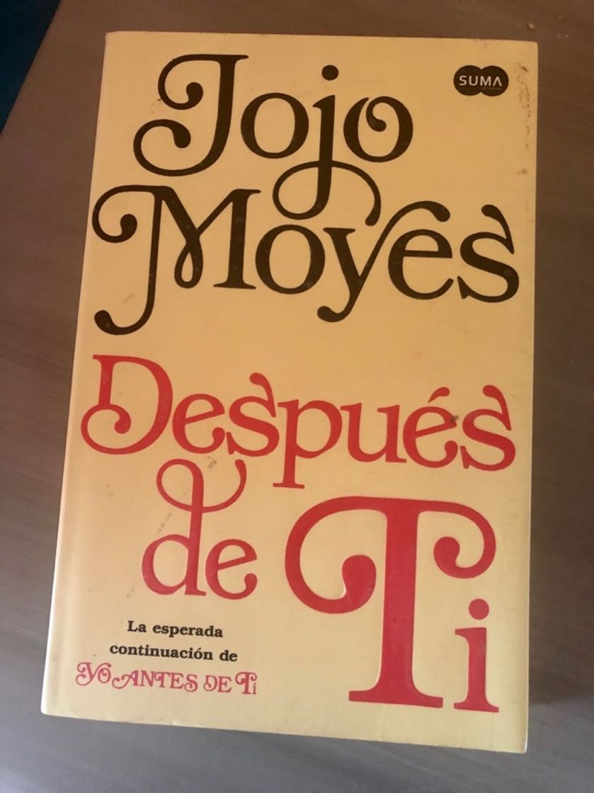 Libro Despues de Ti