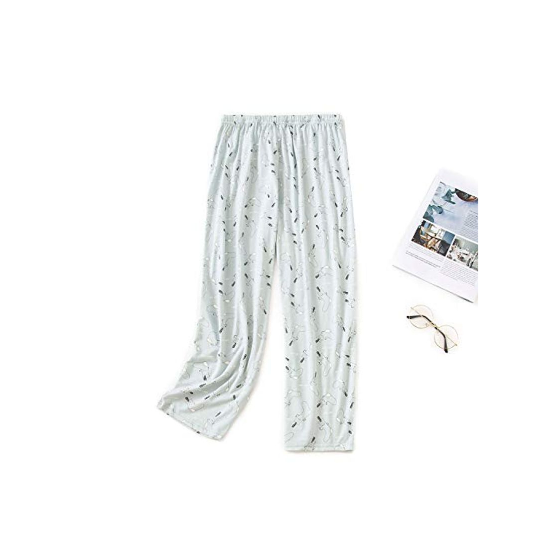 Social Misscoo Pijama Bottoms Capri Pijama Pantalones para mujer