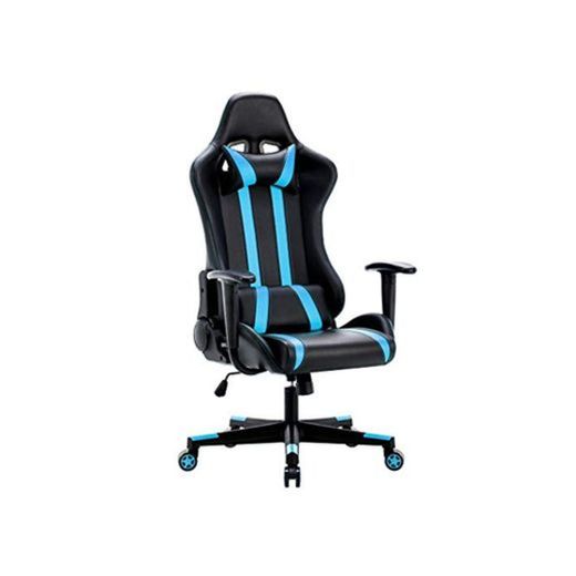 Silla Gamer, IntimaTe WM Heart Silla Gaming Silla Escritorio Giratoria, Altura Ajustable