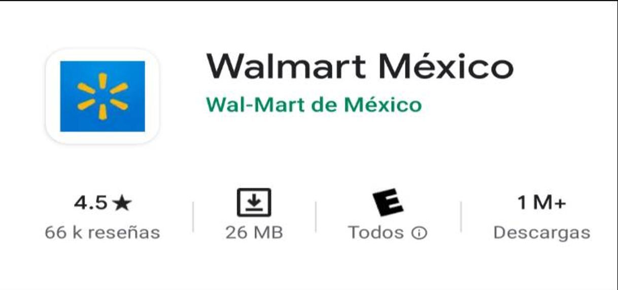 Apps Walmart México