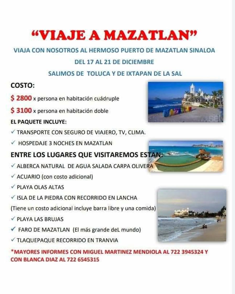 Lugar Mazatlán