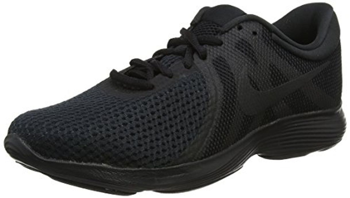 Moda Nike Revolution 4 EU, Zapatillas de Running para Hombre, Negro