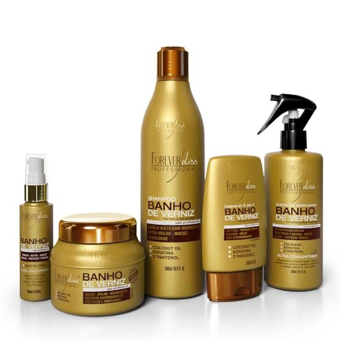 Moda Kit banho de verniz (forever liss)