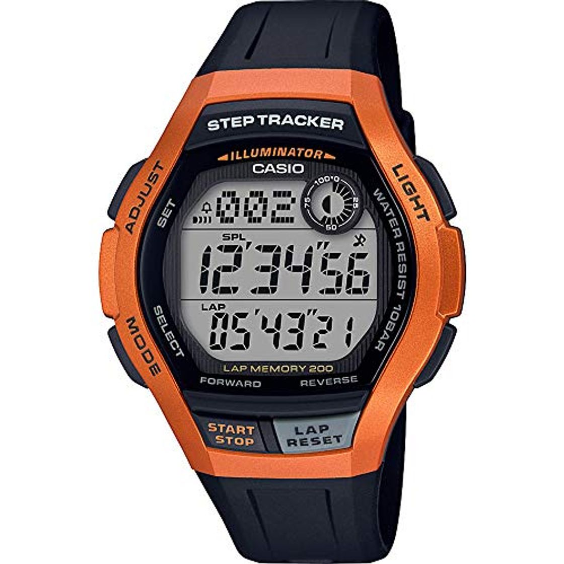 Casio Reloj Digital para Hombre de Cuarzo con Correa en Resina WS