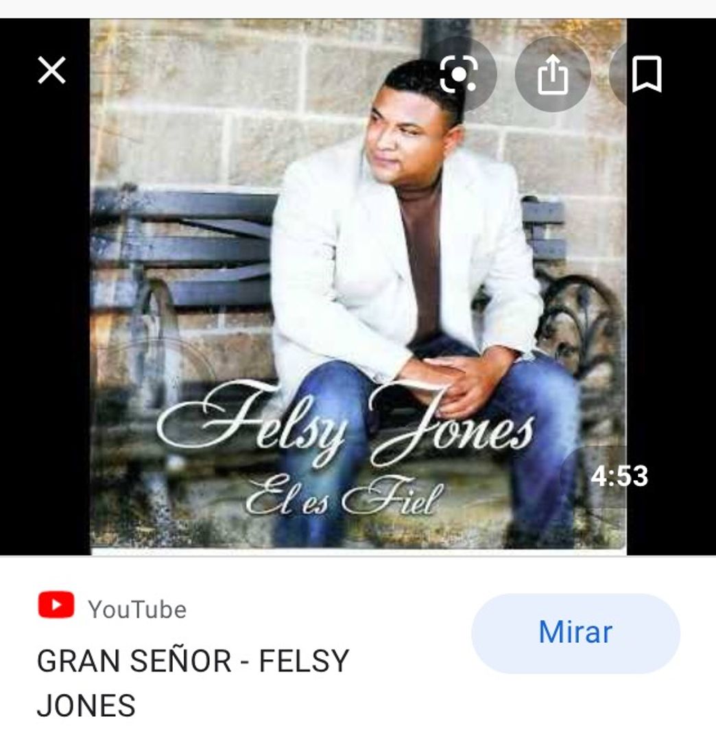 Canción Tu gran señor