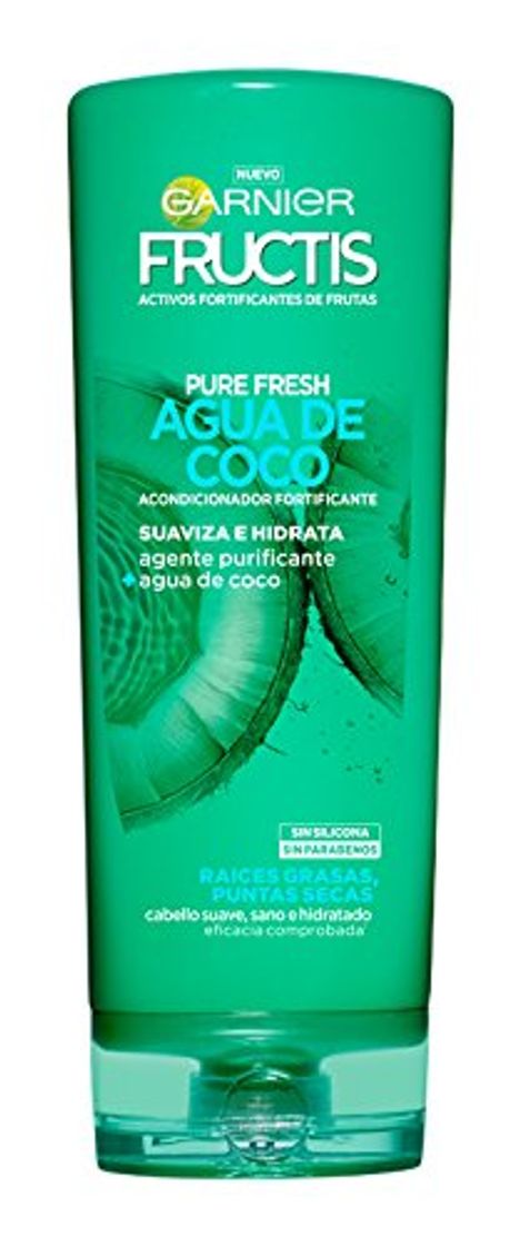 Social GARNIER Fructis Pure Fresh Agua de Coco Acondicionador Pelo Normal
