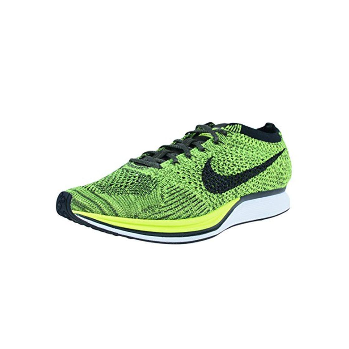 Fashion Nike Flyknit Racer, Zapatillas de Running para Hombre, Verde