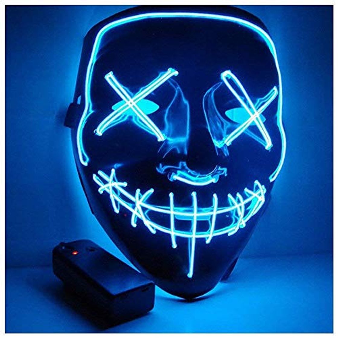 Producto Kaliwa LED Máscaras Halloween, Halloween Mascaras, Craneo Esqueleto Mascaras, para Navidad /Halloween