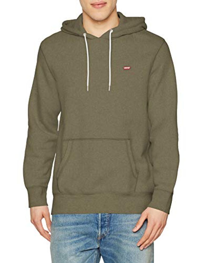 Levi's Original Hm Pullover Hoo Sudadera, Verde