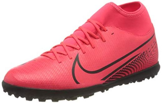 Nike Superfly 7 Club TF, Zapato de fútbol Unisex Adulto, Laser Crimson