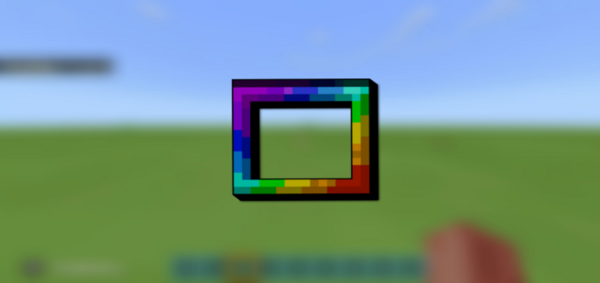 Fashion RGB / Rainbow Hotbar | Minecraft PE Texture Packs