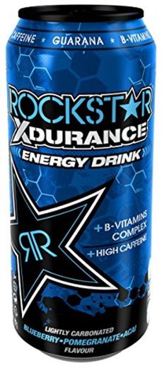 Rockstar X Durance Bebida Energética Sabor Arándano