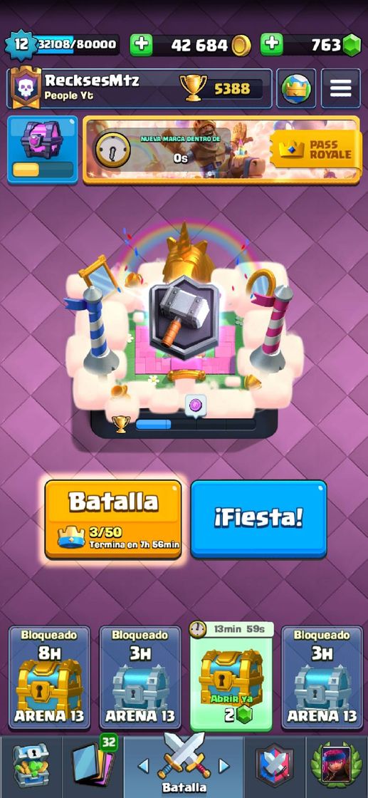 Moda Solicitud De Amistad En Clash Royale