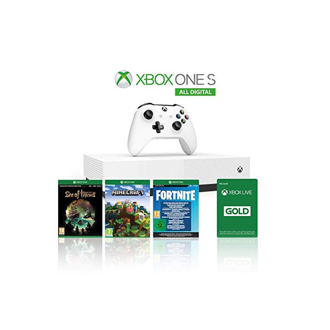 Social Xbox One S 1TB All Digital Edition Console
