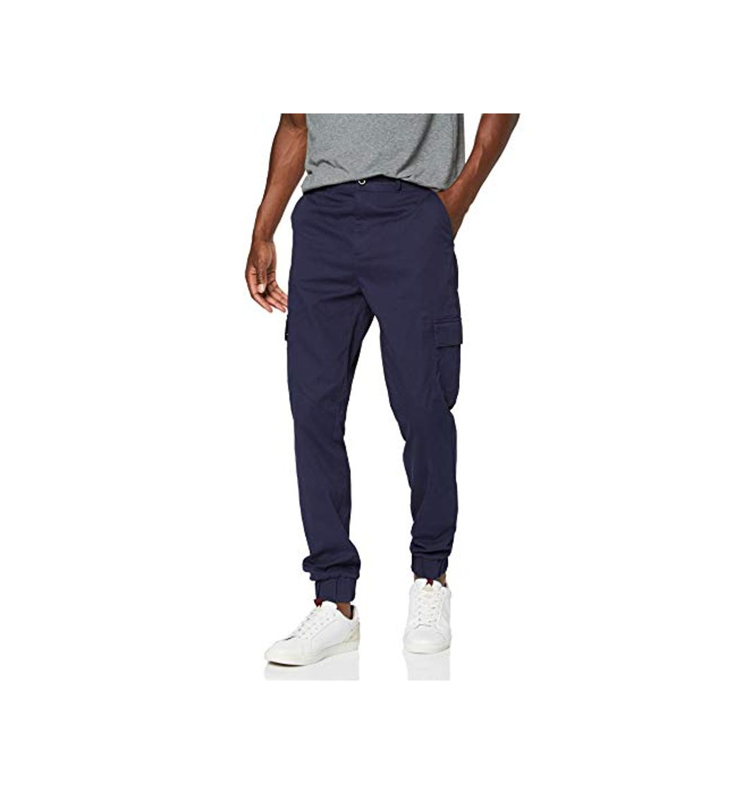 Fashion Marca Amazon - MERAKI Joggers Hombre, Azul