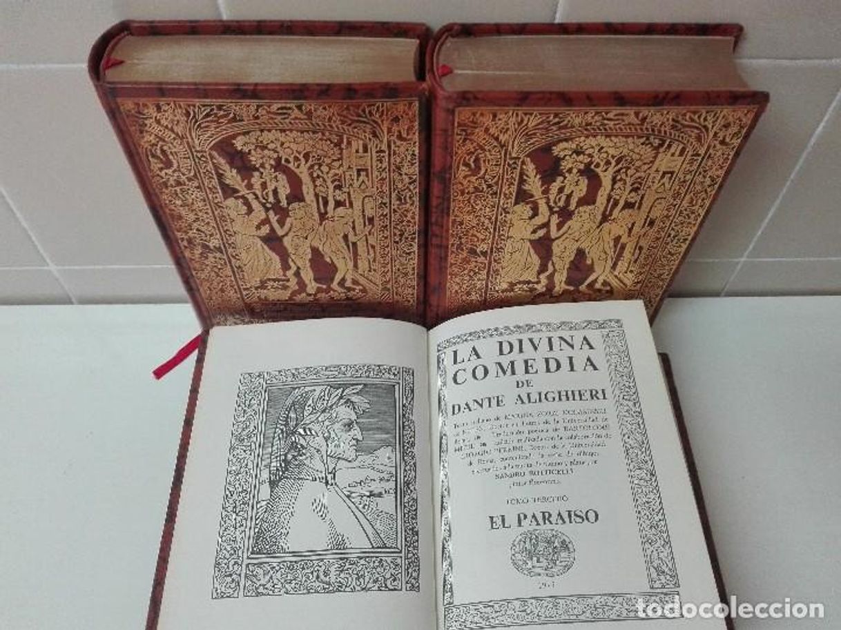 Libro La Divina comedia: Ilustrado