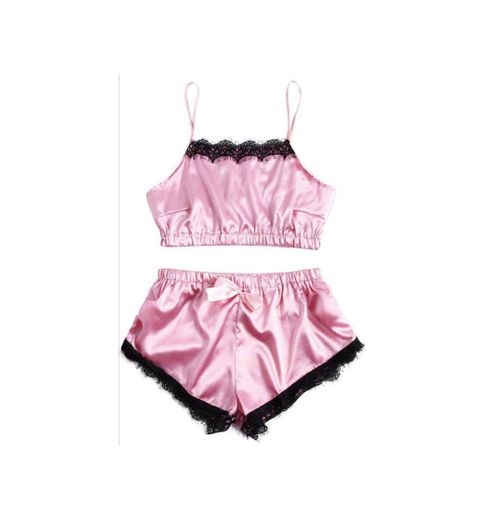 Cute conjunto rosa