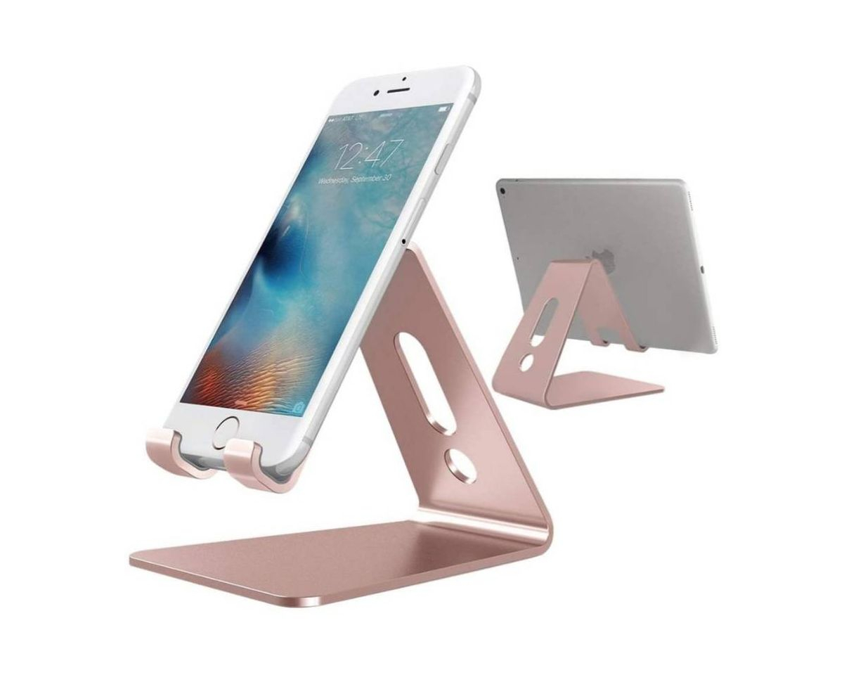 Social Soporte rosa para celular
