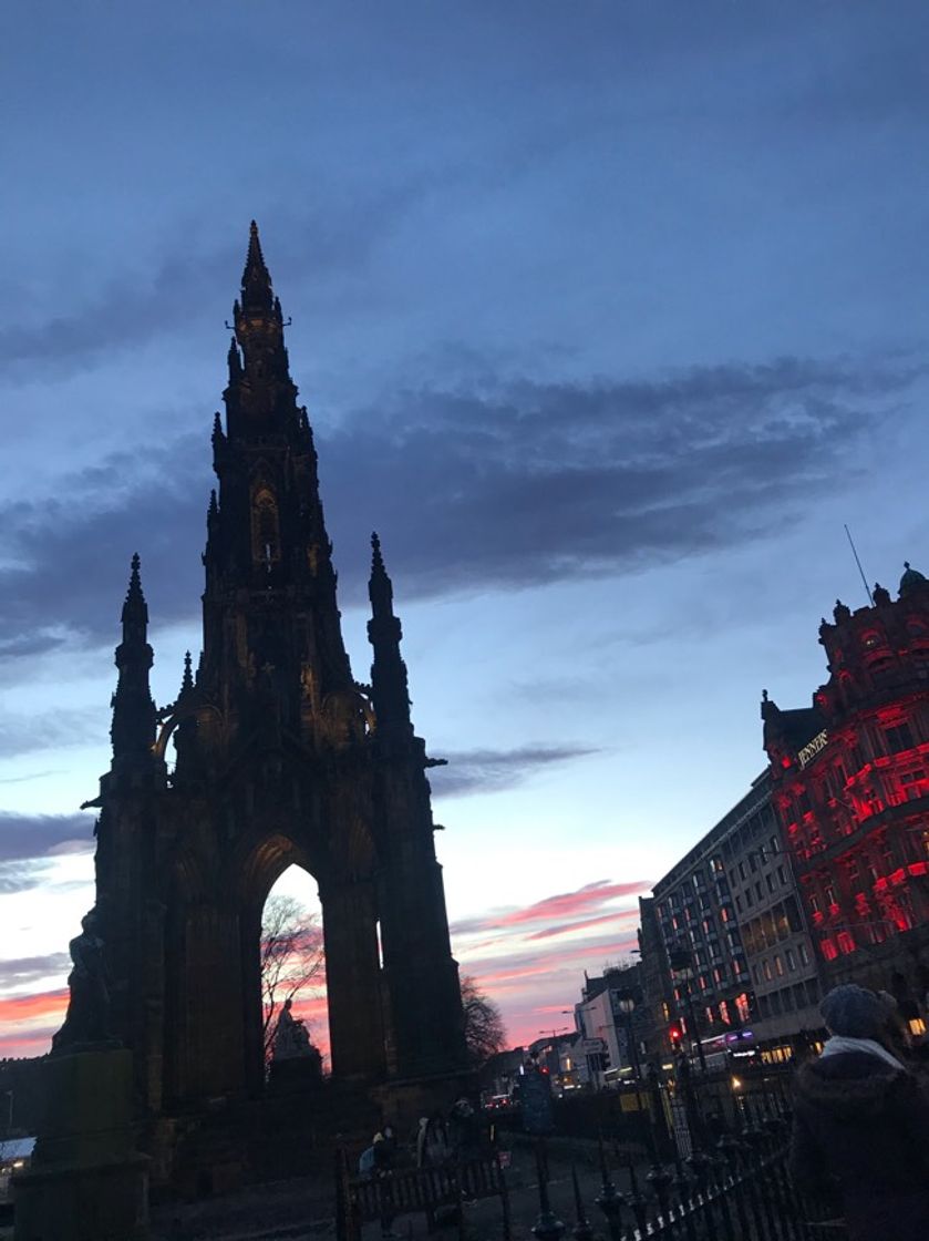 Lugar Scott Monument