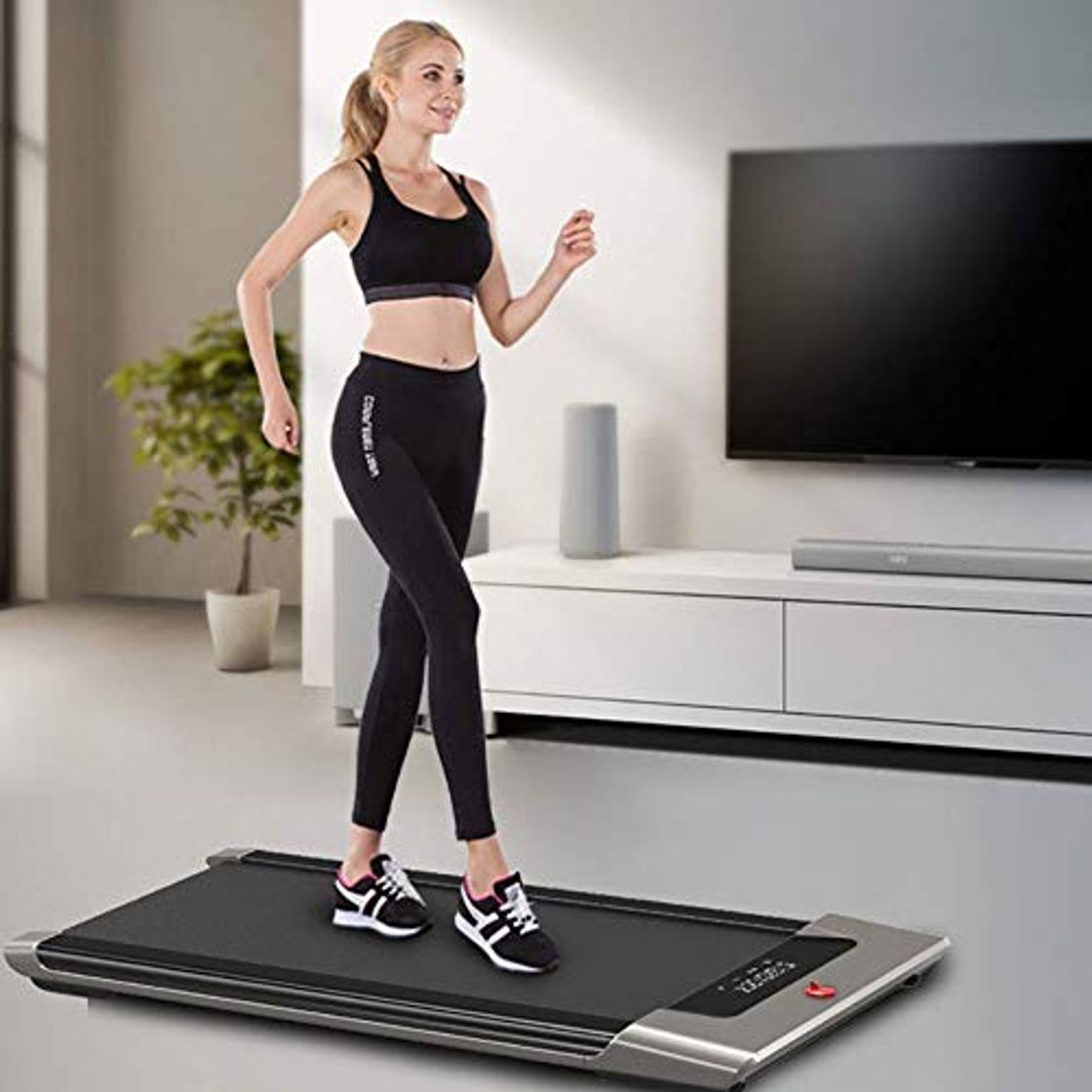 Fashion WYZXR Caminadora casera Fitness Equipo para Hacer Ejercicio para Bajar de Peso Mando a Distancia del hogar Caminadora Familia Caminadora portátil para Correr Máquina para Correr