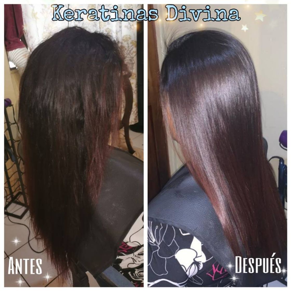 Moda Keratina sobre cabello rojizo