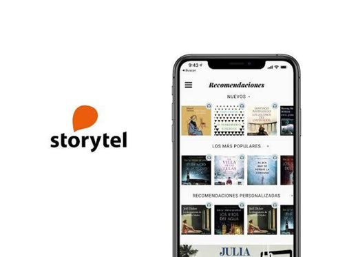 Storytel: audiolibros y ebooks