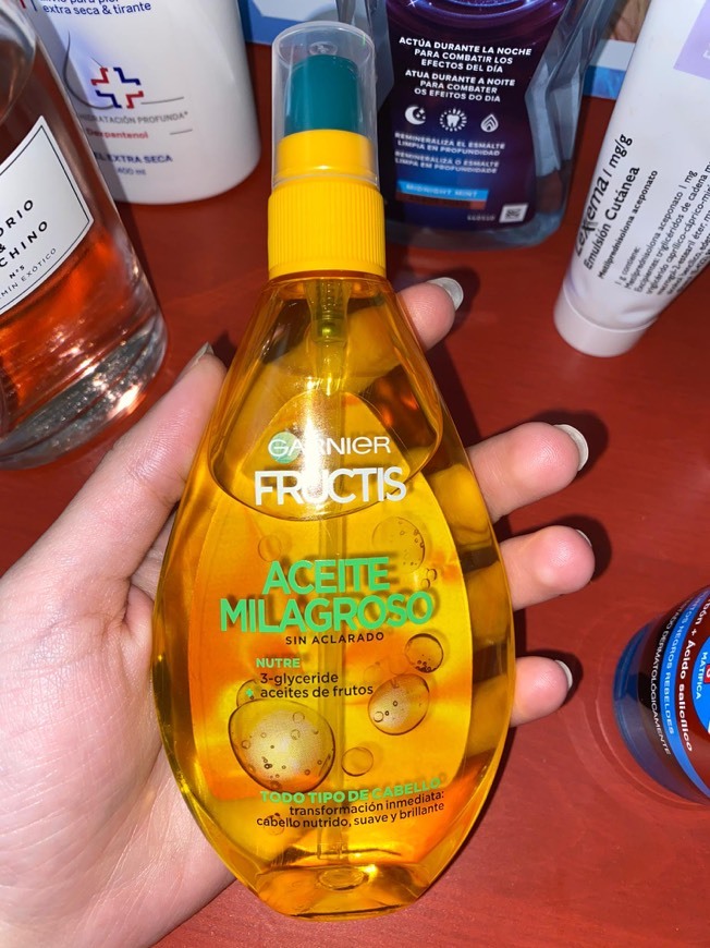 Producto Fructis Aceite Capilar Milagroso