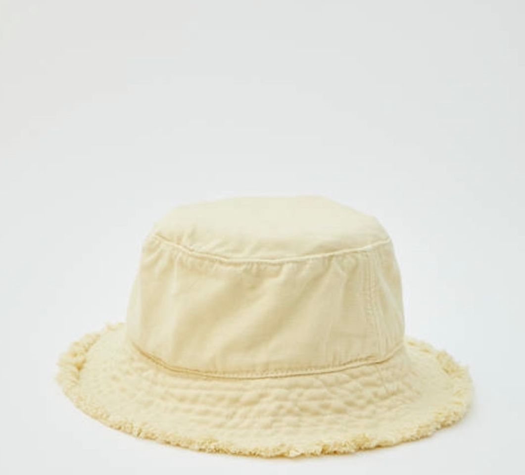 Moda Gorro bucket amarillo