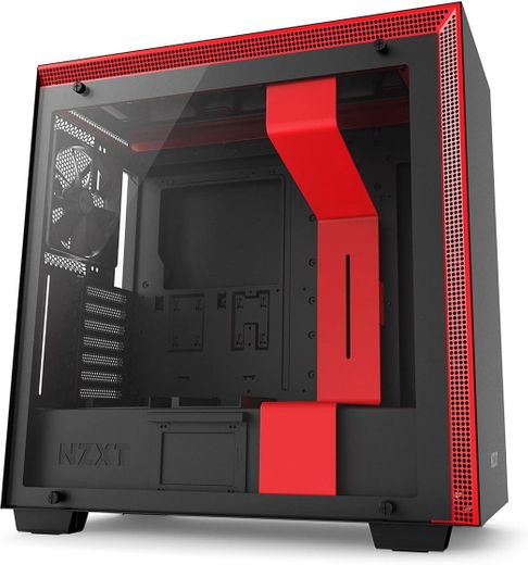 NZXT H510 - Caja PC Gaming Semitorre Compacta ATX - Panel frontal